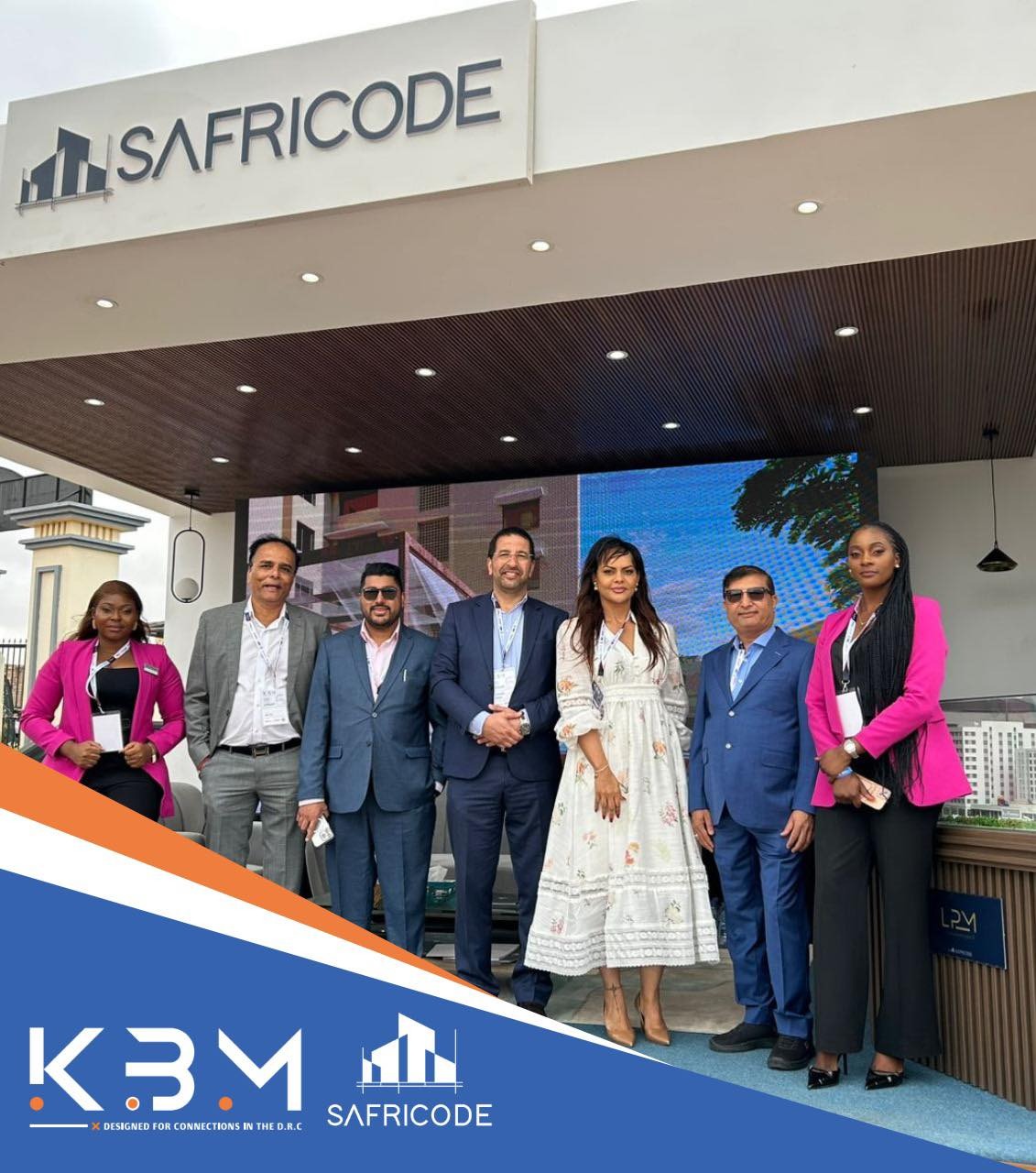 Safricode brille au KBM Kolwezi et met en avant ses projets immobiliers à Kinshasa